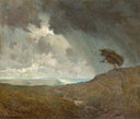 Coastal Storm by Granville Redmond — hand-painted landscape oil painting reproduction on canvas