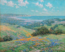 Malibu Coast, Spring by Granville Redmond — flower oil painting wall art, Impressionism