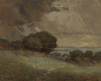The Passing Storm by Granville Redmond — hand-painted landscape oil painting reproduction on canvas