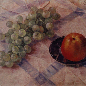 Grapes and apples