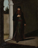 Greek Clergyman by Jean Baptiste Vanmour — female oil painting wall art, Orientalism