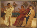 Greek Girl Dancing by Frederic Leighton — group oil painting wall art, Academicism