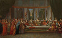 Greek Wedding by Jean Baptiste Vanmour — hand-painted cultural oil painting reproduction on canvas