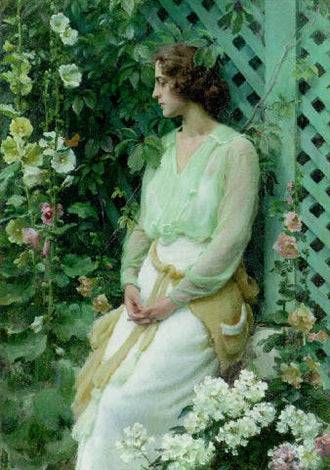 Green Lattice - Charles Courtney Curran