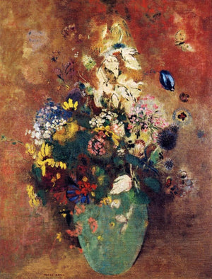 Green Vase - Odilon Redon