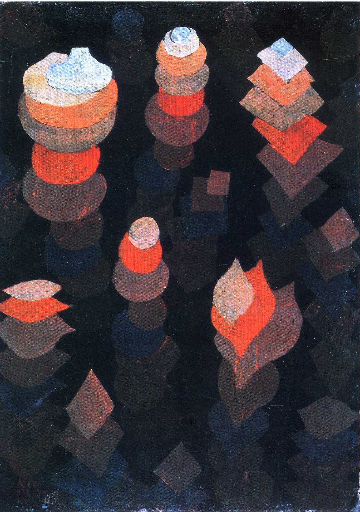 Growth of the night plants - Paul Klee