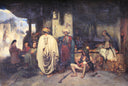 Guard Corps in Orient by Alexandre-Gabriel Decamps — group oil painting wall art, Romanticism