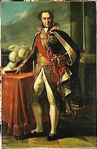 Guillaume Marie-Anne, comte de Brune, maréchal de France (1763-1815) in dining room