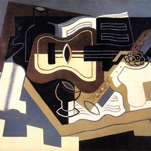 Guitar and Clarinet by Juan Gris — Oil Painting Reproduction