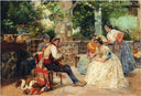 Guitar Players, Valencia by Joaquín Sorolla — hand-painted portrait oil painting reproduction on canvas