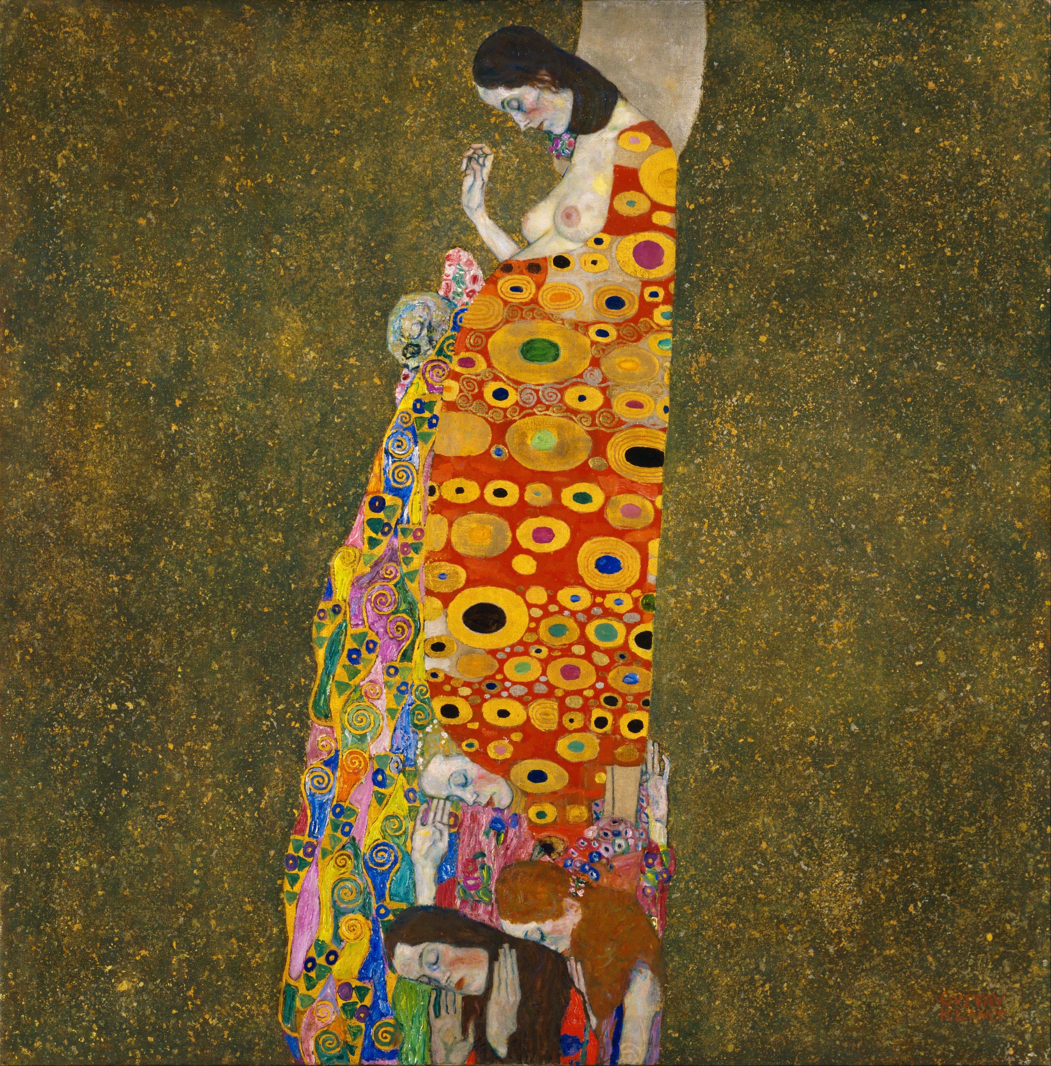 Hope II - Gustav Klimt