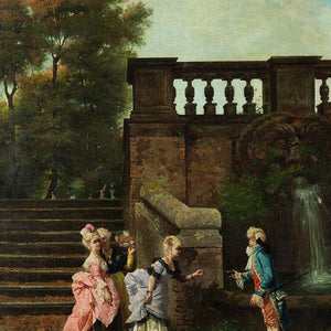 Encounter in the Castle park