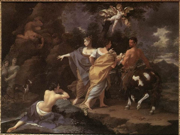 Handing Over Achilles to Chiron
