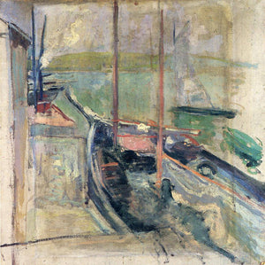 Harbor Scene - John Henry Twachtman