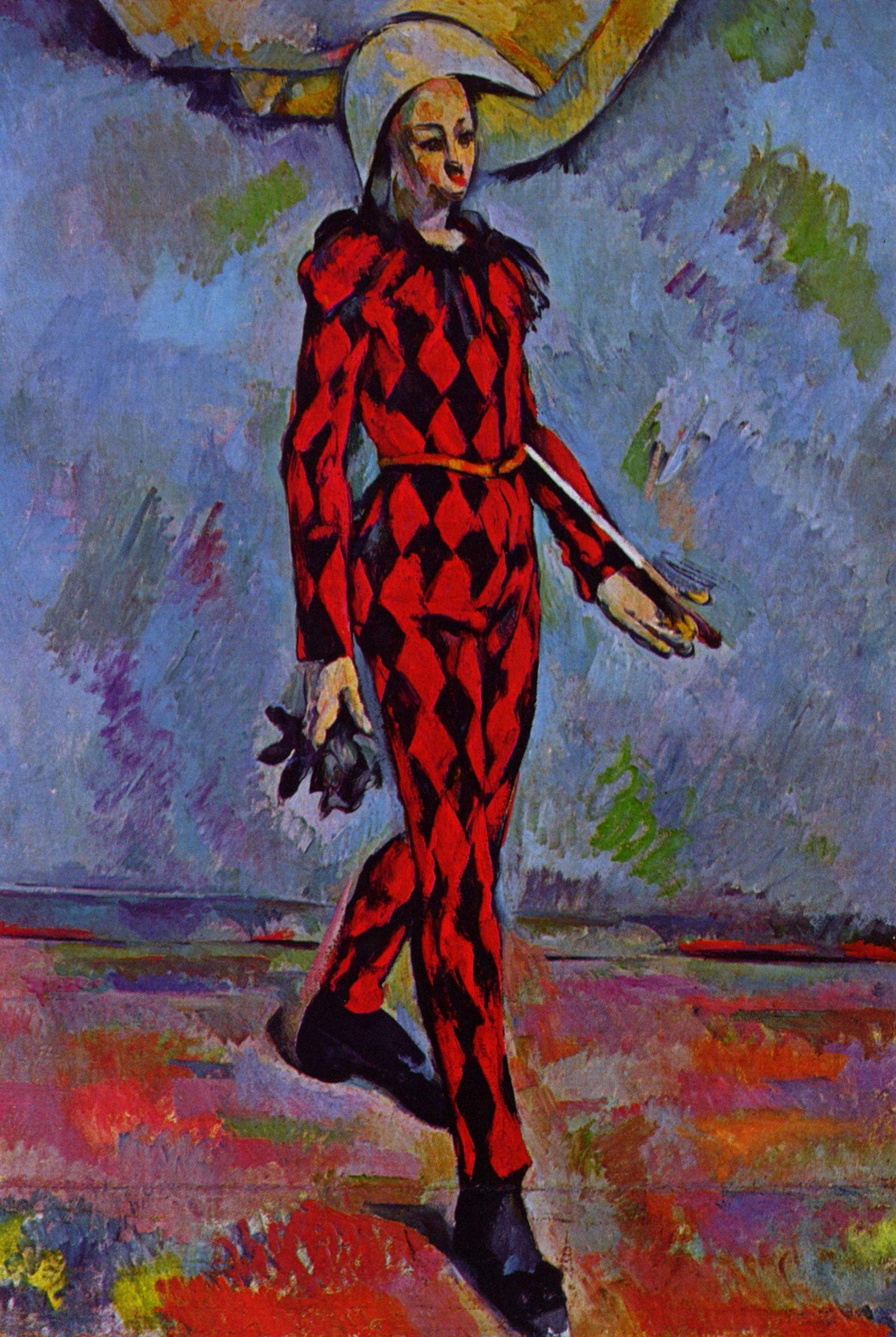 Harlequin - Paul Cezanne