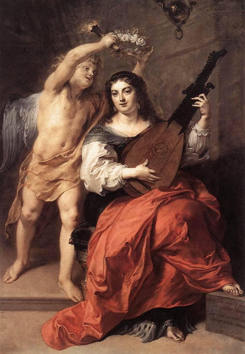 Harmony and Marriage by Theodoor van Thulden — hand-painted cultural oil painting reproduction on canvas