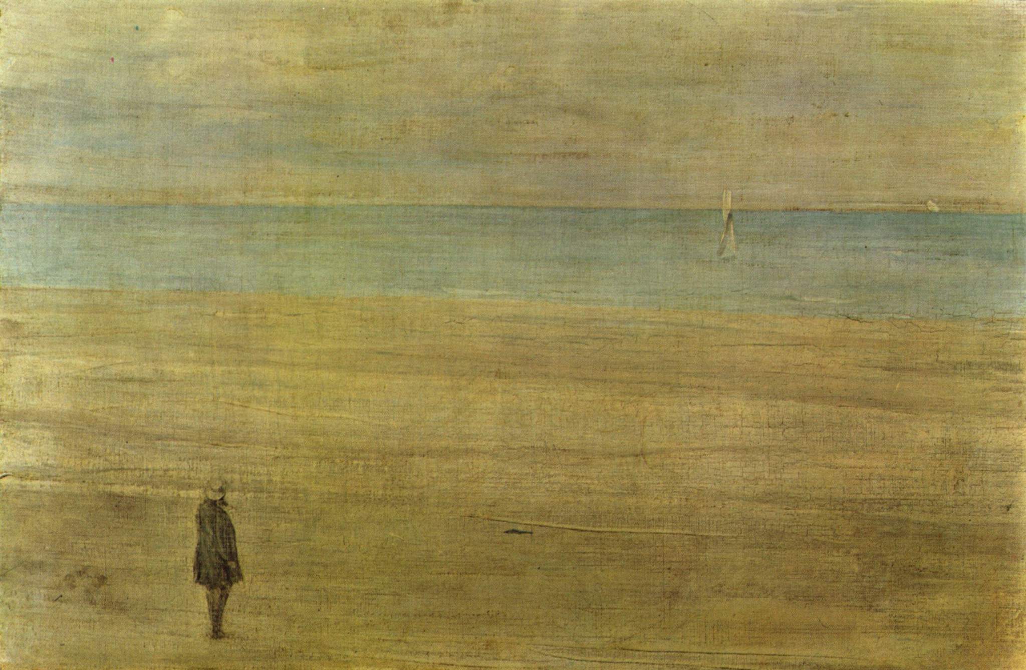 Harmony in Blue and Silver: Trouville - James McNeill Whistler