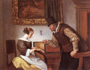 Harpsichord Lesson - Jan Steen