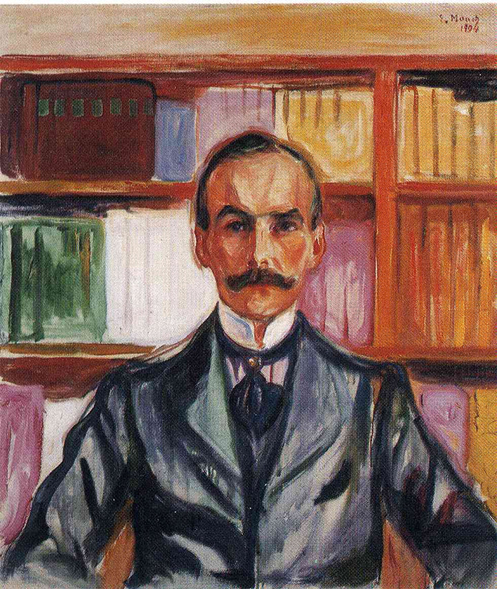 Harry Graf Kessler by Edvard Munch — hand-painted portrait oil painting reproduction on canvas