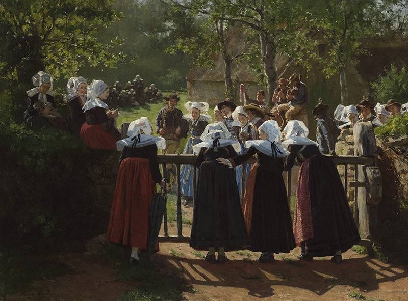 Harvest festival - Henry Mosler