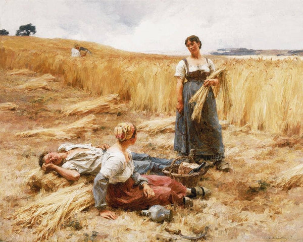 Harvesters at Mont-Saint-Père