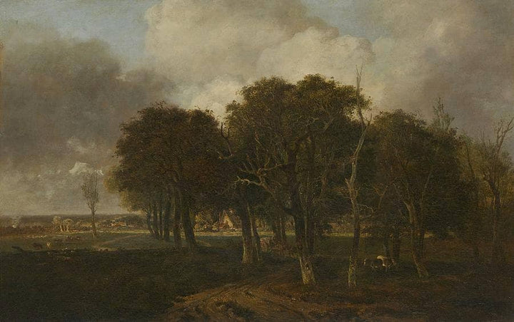 Hautbois Common, Norfolk by John Crome — hand-painted landscape oil painting reproduction on canvas