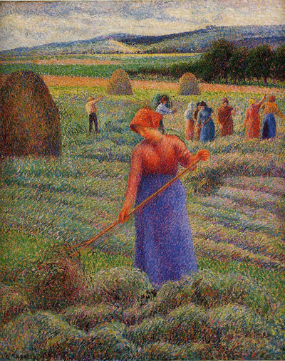 Haymakers at Eragny in bedroom