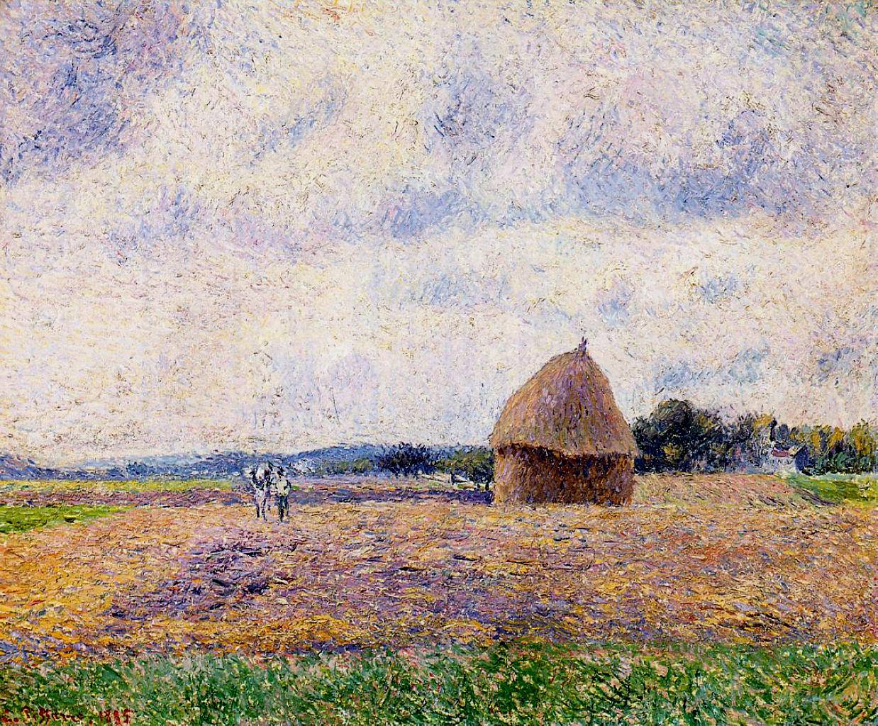 Haystack Eragny - Camille Pissarro