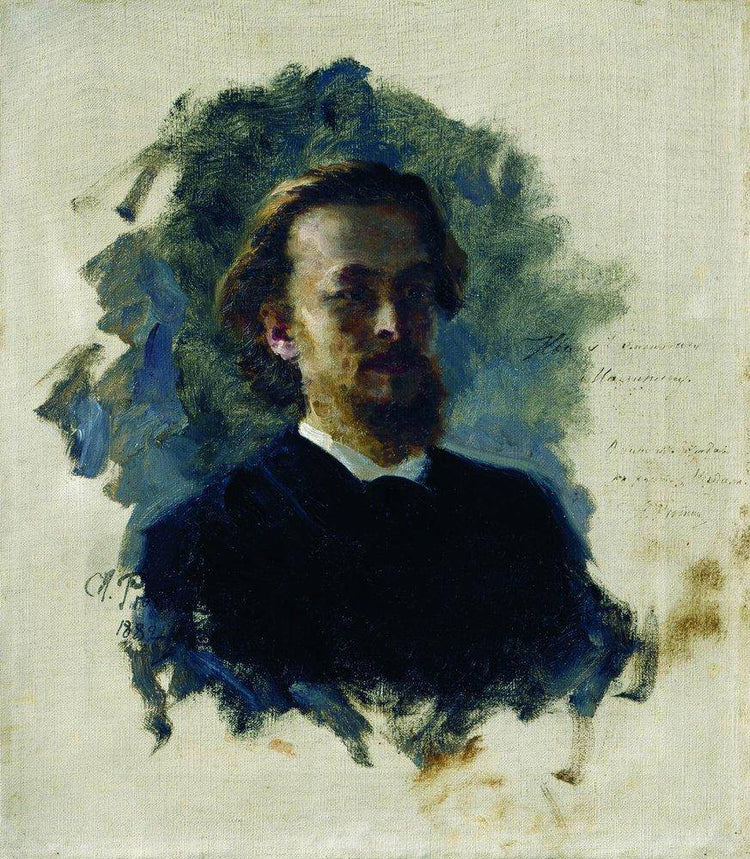 Head of a Man - Ilya Repin