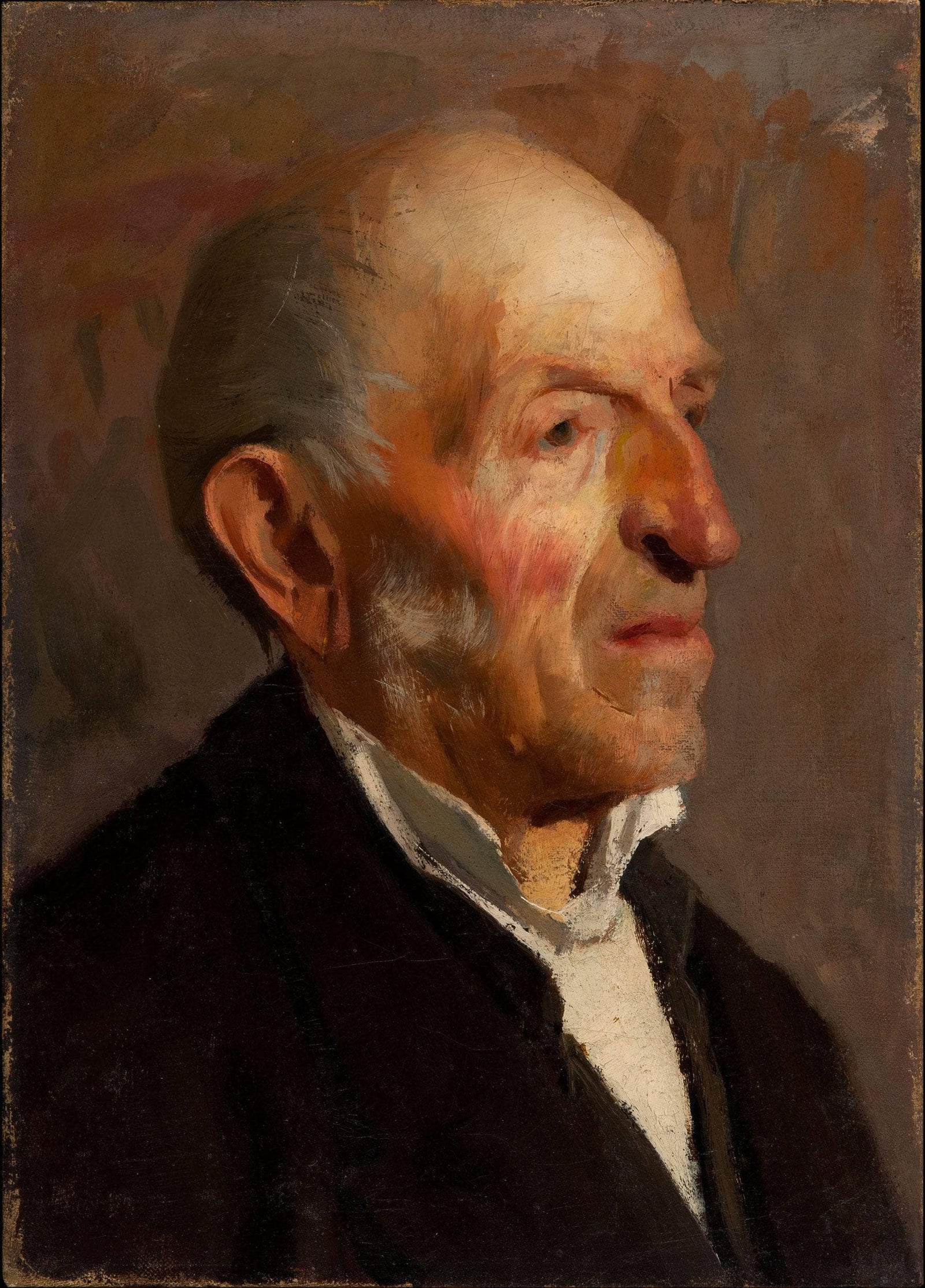 Head of an old man