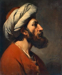 Head of an oriental man