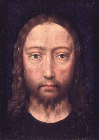 Head of Christ by Hans Memling — hand-painted portrait oil painting reproduction on canvas