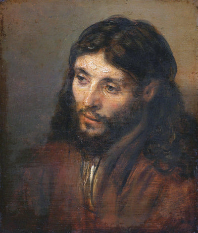 Head of Christ by Rembrandt — oil painting reproduction
