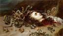 Head Of Medusa by Peter Paul Rubens — surrealism oil painting wall art, Baroque
