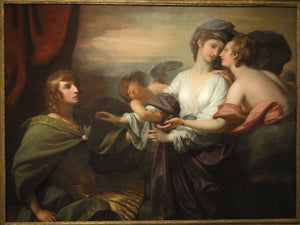 Helen Brought From Paris - Benjamin West