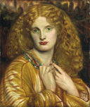 Helen of Troy by Dante Gabriel Rossetti — female oil painting wall art, Romanticism