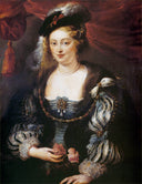 Helena Fourment by Peter Paul Rubens — female oil painting wall art, Baroque
