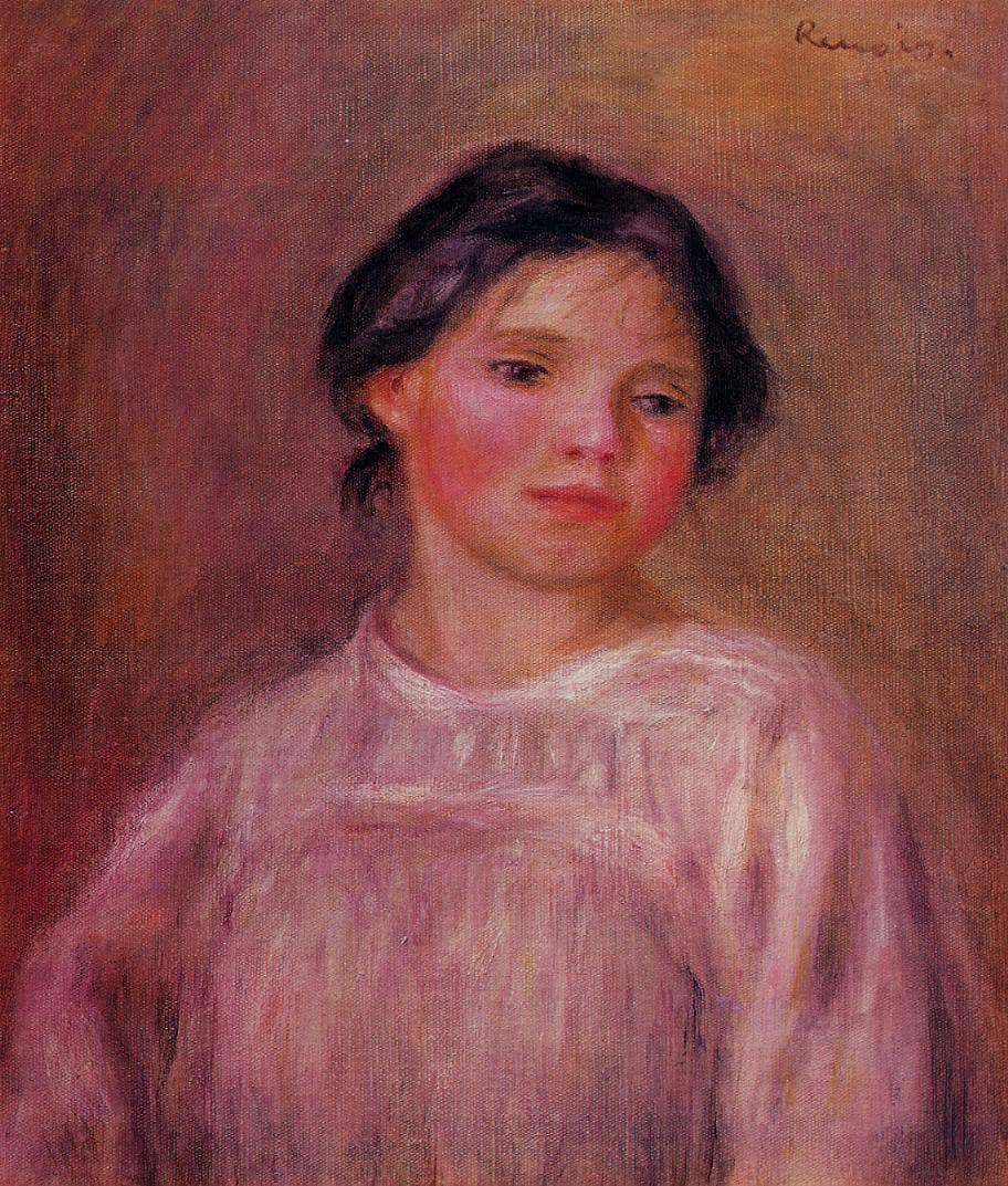 Helene Bellow by Pierre-Auguste Renoir — hand-painted portrait oil painting reproduction on canvas