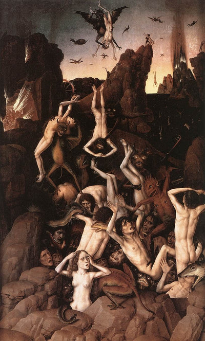 Hell in entryway