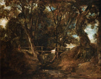 Helmingham Dell by John Constable — hand-painted botanical oil painting reproduction on canvas