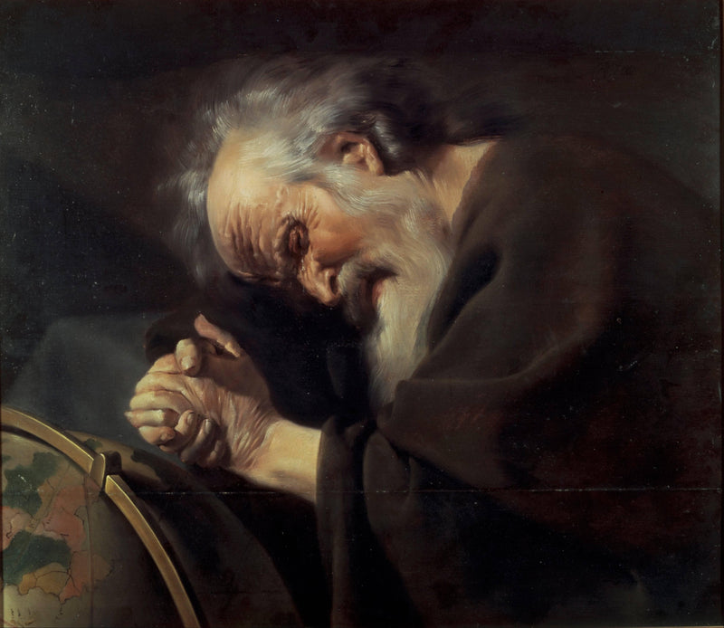 Heraclitus on gallery wrap