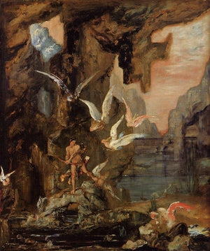 Hercules at Lake Stymphalos - Gustave Moreau