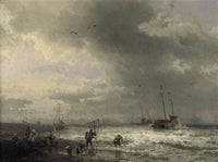 Fishermen on the Beach
