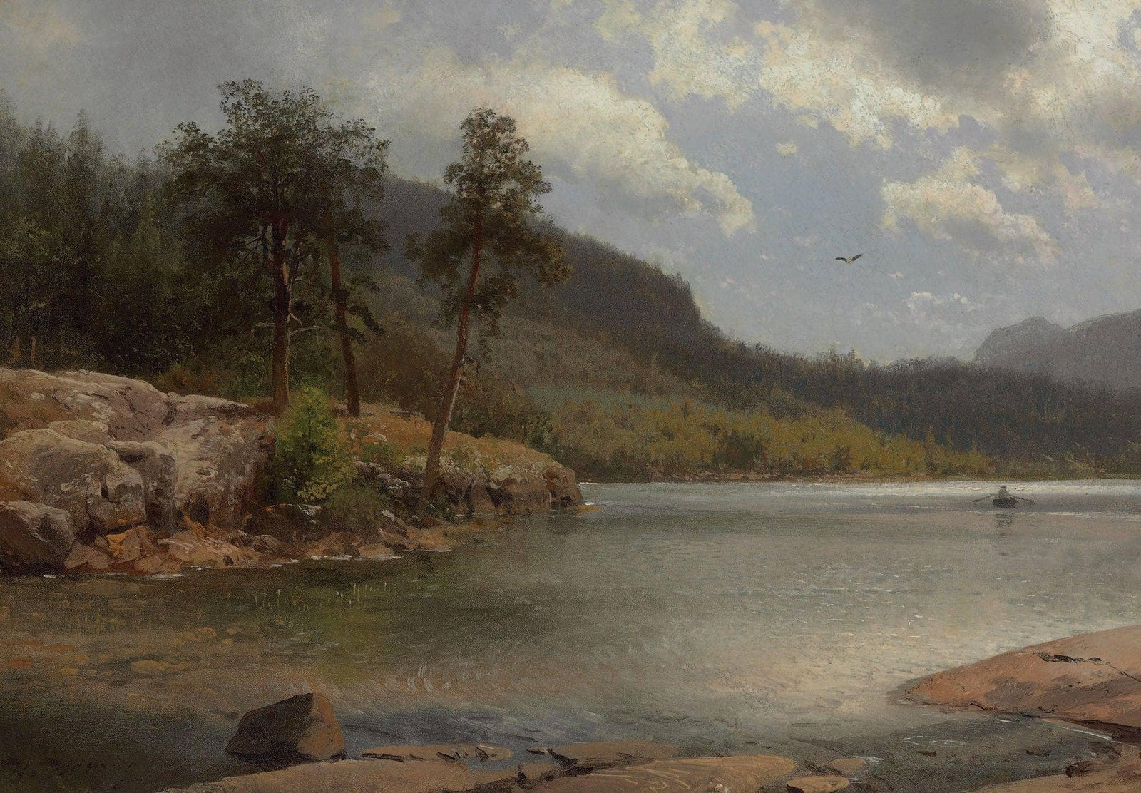 Inlet on Lake George near Fourteen Mile Island