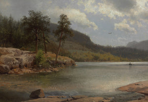 Inlet on Lake George near Fourteen Mile Island - Hermann Ottomar Herzog