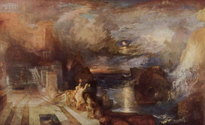 Hero and Leander's farewell in study