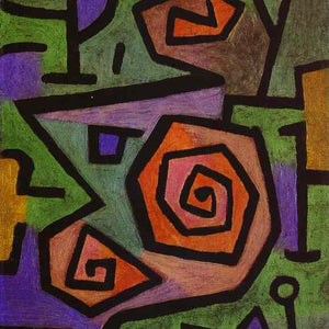 Heroic Roses by Paul Klee — Oil Painting Reproduction