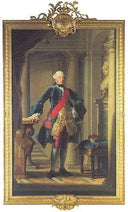 Herzog Carl Eugen Von Württemberg by Pompeo Batoni — hand-painted portrait oil painting reproduction on canvas