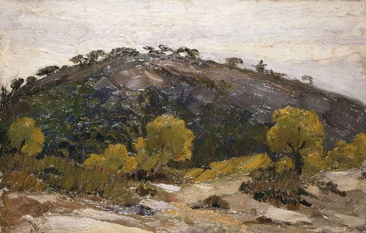 Hillside by Nikolaos Lytras — hand-painted landscape oil painting reproduction on canvas