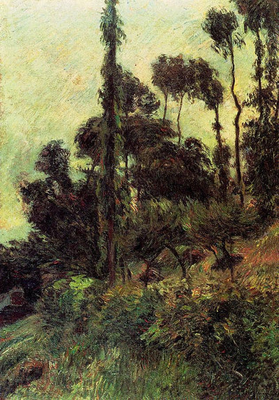 Hillside in study